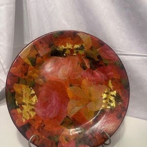 Assorted ceramics, glassware, candle holders